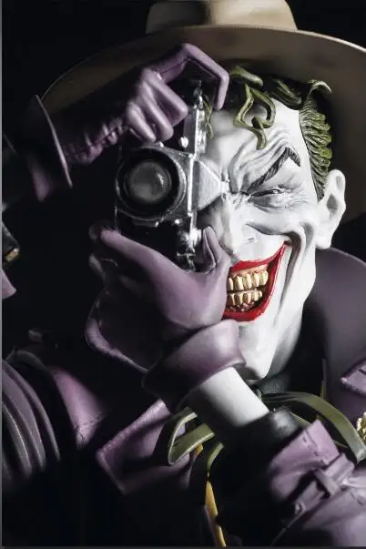 Картина на стену в винтажном стиле The Joker шелковая фотография 24x36 дюймов | Дом и сад