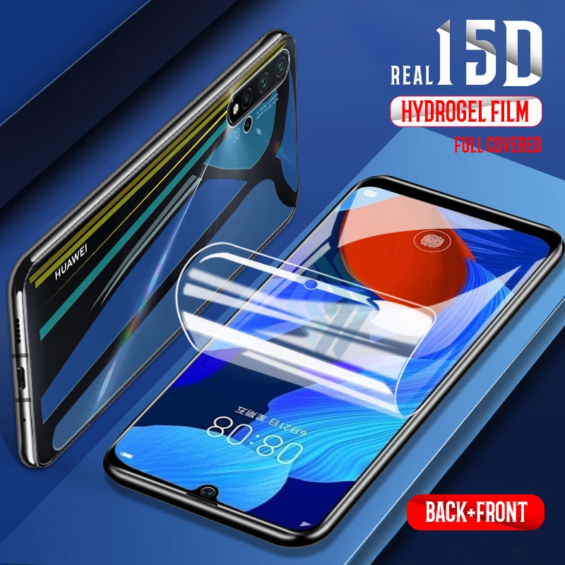 Front + Back Screen Protector on Honor 20 20S Pro 10 Lite Full Cover Hydrogel film For Huawei Mate 30 20 P30 P20 Pro Protective
Front + Back Screen Protector on Honor 20 20S Pro 10 Lite Full Cover Hydrogel film For Huawei Mate 30 20 P30 P20 Pro Protective