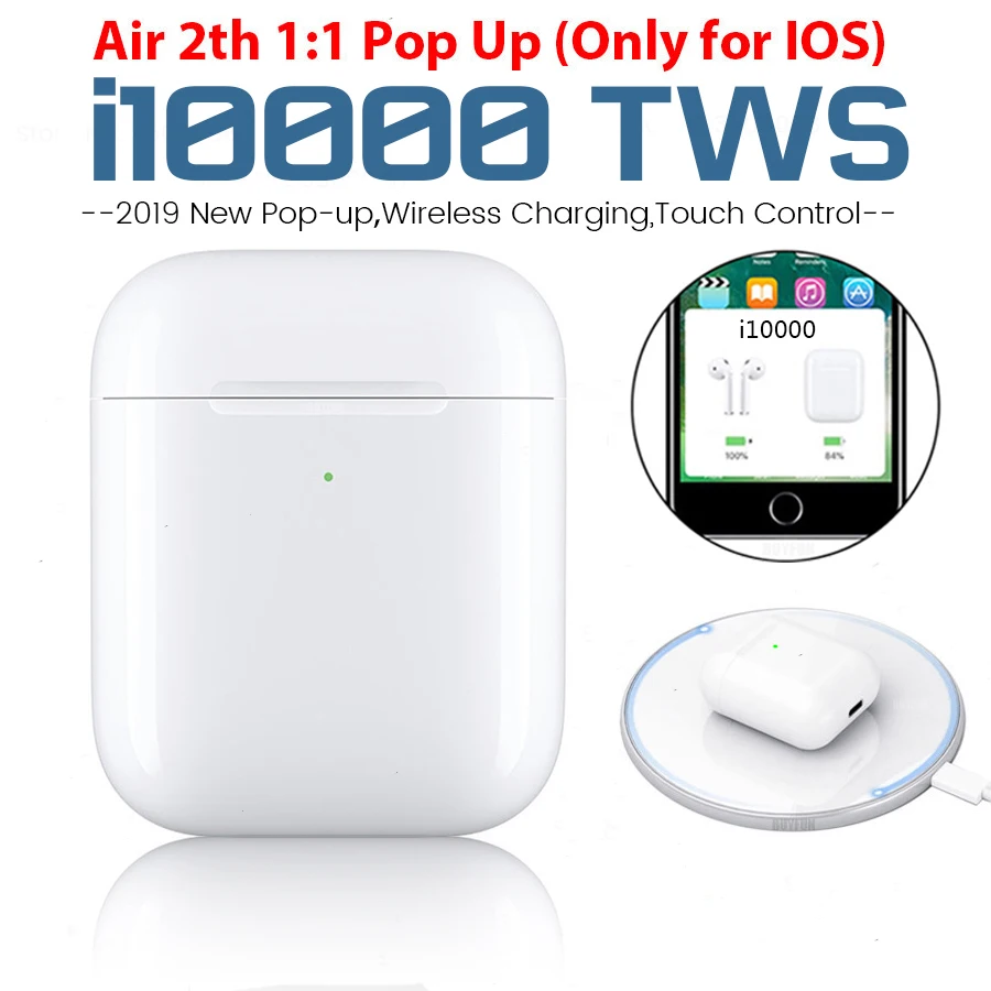 i10000 tws 3 Real Battery 1:1 Touch Control 6D Bass Pop Up Bluetooth Earphone Wireless Charging pk i500 i1000 i2000 i9000 tws
i10000 tws 3 Real Battery 1:1 Touch Control 6D Bass Pop Up Bluetooth Earphone Wireless Charging pk i500 i1000 i2000 i9000 tws