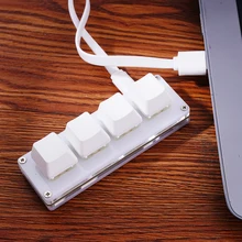 Portable mini 4 Keysfunction Keyboard Programmable Keys copy and paste DIY Shortcut Keyboard Mechanical Keyboard Gaming Keyboard
Portable mini 4 Keysfunction Keyboard Programmable Keys copy and paste DIY Shortcut Keyboard Mechanical Keyboard Gaming Keyboard
