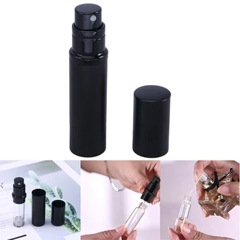 Spray Bottles Refillable 5ML Metal Perfume Cosmetic Bottle Portable Empty Bottle Travel Reusable Perfume Atomizer Bottle
Spray Bottles Refillable 5ML Metal Perfume Cosmetic Bottle Portable Empty Bottle Travel Reusable Perfume Atomizer Bottle