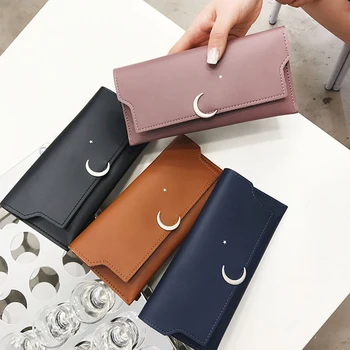 Fashion Moon Star Women Wallet Long Purse Multi-function Ladies PU Leather Card Clutch Bags for Women 
Fashion Moon Star Women Wallet Long Purse Multi-function Ladies PU Leather Card Clutch Bags for Women