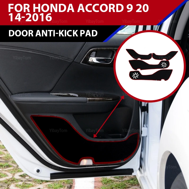 Car Door Anti Kick Pad sticker for Honda Accord 9 2014-2016 carpet Side Edge Guard trim accessories Polyester protective mat
Car Door Anti Kick Pad sticker for Honda Accord 9 2014-2016 carpet Side Edge Guard trim accessories Polyester protective mat