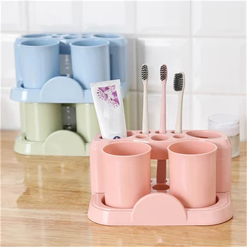 Toothbrush Holder Couple Double Cup Wash Toothbrush Holder Seat Holders Resistance to Falling LB88
Toothbrush Holder Couple Double Cup Wash Toothbrush Holder Seat Holders Resistance to Falling LB88