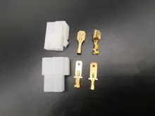 New 1 set of 2PIN 6.3mm car Connector kit male and female socket plugs for cars, motorcycles
New 1 set of 2PIN 6.3mm car Connector kit male and female socket plugs for cars, motorcycles