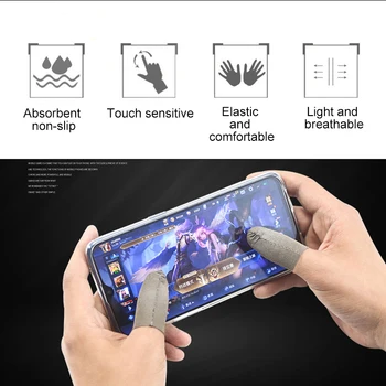 Breathable Game Controller Finger Cover Sweat Proof Gaming Finger Gloves Non-Scratch Sleeve Sensitive Nylon Mobile Touch Screen
Breathable Game Controller Finger Cover Sweat Proof Gaming Finger Gloves Non-Scratch Sleeve Sensitive Nylon Mobile Touch Screen