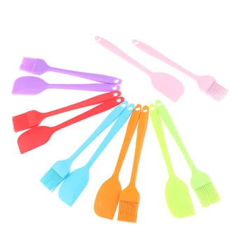 2Pcs/Set New Practical Silicone Bakeware Utensil Basting Pastry Baking Cooking BBQ Tools Cake Brush And Cake Spatula Multi Color
2Pcs/Set New Practical Silicone Bakeware Utensil Basting Pastry Baking Cooking BBQ Tools Cake Brush And Cake Spatula Multi Color