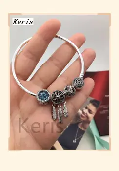 High Quality Reproduction 1:1 100% Silver Blue Cat Eye Vintage Flower Pattern String Bracelet First Choice For Gift Free Package
High Quality Reproduction 1:1 100% Silver Blue Cat Eye Vintage Flower Pattern String Bracelet First Choice For Gift Free Package