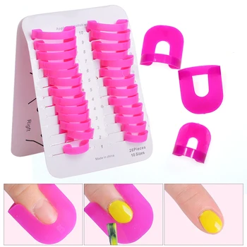 26pcs U-shape Nail Forms Clips Cover Gel Nail Polish Protector Nail Art French Manicure Tools DIY Nails Accessories LA633-1
26pcs U-shape Nail Forms Clips Cover Gel Nail Polish Protector Nail Art French Manicure Tools DIY Nails Accessories LA633-1