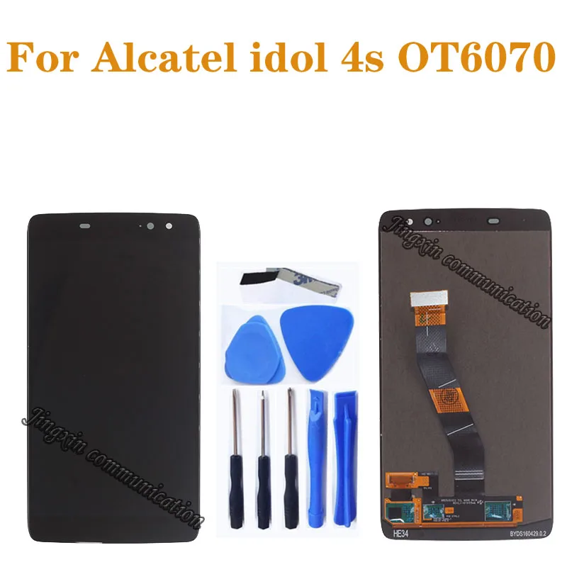 original Amoled display For ALCATEL IDOL 4S LCD + touch screen digitizer for alcatel OT6070 6070Y 6070K 6070 oled repair parts
original Amoled display For ALCATEL IDOL 4S LCD + touch screen digitizer for alcatel OT6070 6070Y 6070K 6070 oled repair parts