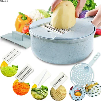 Slicer Vegetable Slicer Potato Peeler Carrot Onion Grater with Strainer Vegetable Cutter 8 in 1 Kitchen Accessories
Slicer Vegetable Slicer Potato Peeler Carrot Onion Grater with Strainer Vegetable Cutter 8 in 1 Kitchen Accessories