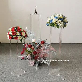 10pcs)nice beautiful wedding centerpieces 10PCS 80& 100cm high acrylic crystal wedding centerpiece flower stand TB0012
10pcs)nice beautiful wedding centerpieces 10PCS 80& 100cm high acrylic crystal wedding centerpiece flower stand TB0012