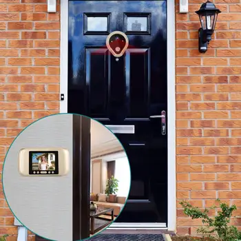 Door Viewer 720P HD Video Intercom 3.2in Doorbell Doorphone Wide Angle Door Viewer Camera
Door Viewer 720P HD Video Intercom 3.2in Doorbell Doorphone Wide Angle Door Viewer Camera