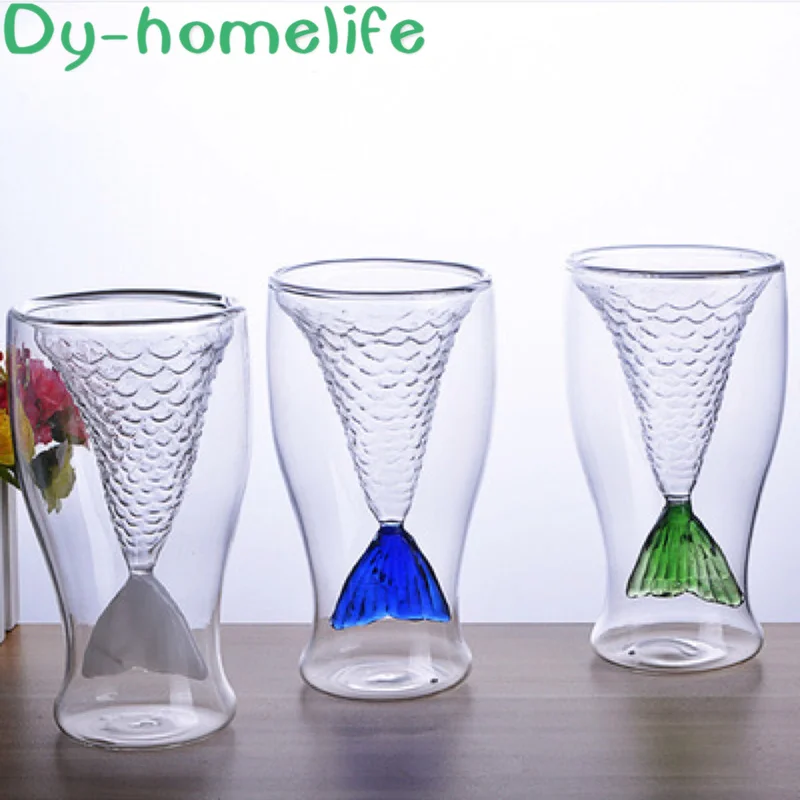 Japanese Creative Color Mermaid Double Temperature Resistant Glass Bar Home Whiskey Vodka Cocktail Glass Drinking Glass
Japanese Creative Color Mermaid Double Temperature Resistant Glass Bar Home Whiskey Vodka Cocktail Glass Drinking Glass