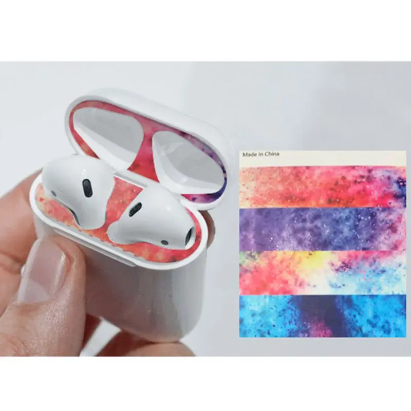 4Pairs Protective Sticker Case Skin Dust-proof Dust Guard for Apple Earphones Charging Box
4Pairs Protective Sticker Case Skin Dust-proof Dust Guard for Apple Earphones Charging Box