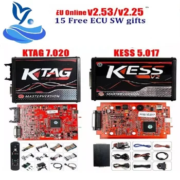2020 Online Red V2.53 KESS V5.017 V2 KTAG V7.020 V2.25 4LED No Token OBD2 Manager K-TAG 7.020 KESS V2 ECU Upgrade Programmer
2020 Online Red V2.53 KESS V5.017 V2 KTAG V7.020 V2.25 4LED No Token OBD2 Manager K-TAG 7.020 KESS V2 ECU Upgrade Programmer