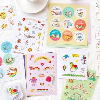 Mohamm 4Pcs Cute Cat Series Decorative Sticker Set Books Scrapbooking DIY Note PVC Sticker Flakes Stationary Office Accessories
Mohamm 4Pcs Cute Cat Series Decorative Sticker Set Books Scrapbooking DIY Note PVC Sticker Flakes Stationary Office Accessories