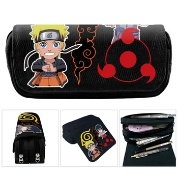Anime Naruto Sharingan Gaara Akatsuki Pencil Case Canvas Zip Super big Capacity Pen Bag Makeup Stationery Pouch School Supplies
Anime Naruto Sharingan Gaara Akatsuki Pencil Case Canvas Zip Super big Capacity Pen Bag Makeup Stationery Pouch School Supplies