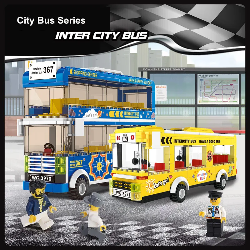 Building Blocks Puzzle Small Particles Double-decker Bus City Bus Puzzle Assembly Assembling Car Model Building Blocks
Building Blocks Puzzle Small Particles Double-decker Bus City Bus Puzzle Assembly Assembling Car Model Building Blocks