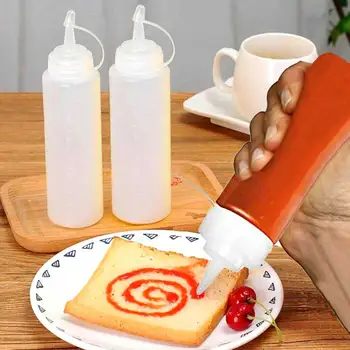 6pcs/set 240ml Home BBQ Squeeze Bottles Condiment Sauce Clear Oil Salad Tool Mayo With Twist Cap Restaurant Kitchen Squirt
6pcs/set 240ml Home BBQ Squeeze Bottles Condiment Sauce Clear Oil Salad Tool Mayo With Twist Cap Restaurant Kitchen Squirt