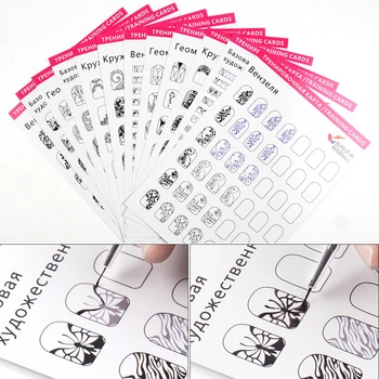 Nail Art Practice Set 12Pcs Drawing Lines Learning Book + 3Pcs Drawing Pens + 180Pcs Nail Removal Towels
Nail Art Practice Set 12Pcs Drawing Lines Learning Book + 3Pcs Drawing Pens + 180Pcs Nail Removal Towels