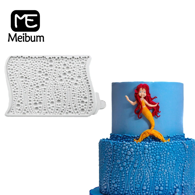 Meibum Pearls Seaweed Paste Sugar Craft Silicone Fondant Cake Mold Birthday Bubbles Pattern Chocolate Candy Decorating Mould
Meibum Pearls Seaweed Paste Sugar Craft Silicone Fondant Cake Mold Birthday Bubbles Pattern Chocolate Candy Decorating Mould