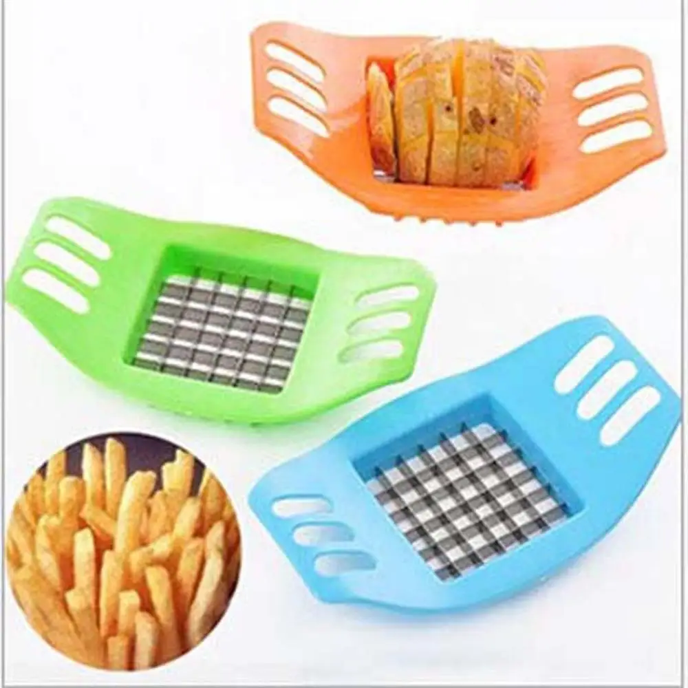 French Fry Grid Cutter Cut Fries Device Vegetable Potato Slicer Cutter Chopper Chips Making Tool Potato Cutting Tool
French Fry Grid Cutter Cut Fries Device Vegetable Potato Slicer Cutter Chopper Chips Making Tool Potato Cutting Tool