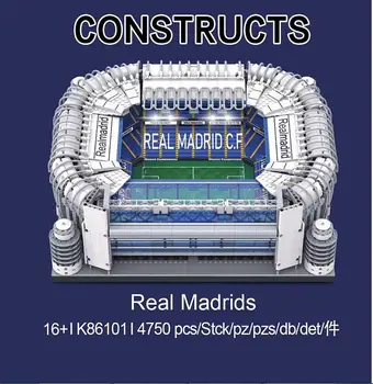 2020 NEW MOC Bernabeu Stadium Real Madrided Manchestered United Football European Soccer Building Blocks Bricks Toy Gift
2020 NEW MOC Bernabeu Stadium Real Madrided Manchestered United Football European Soccer Building Blocks Bricks Toy Gift