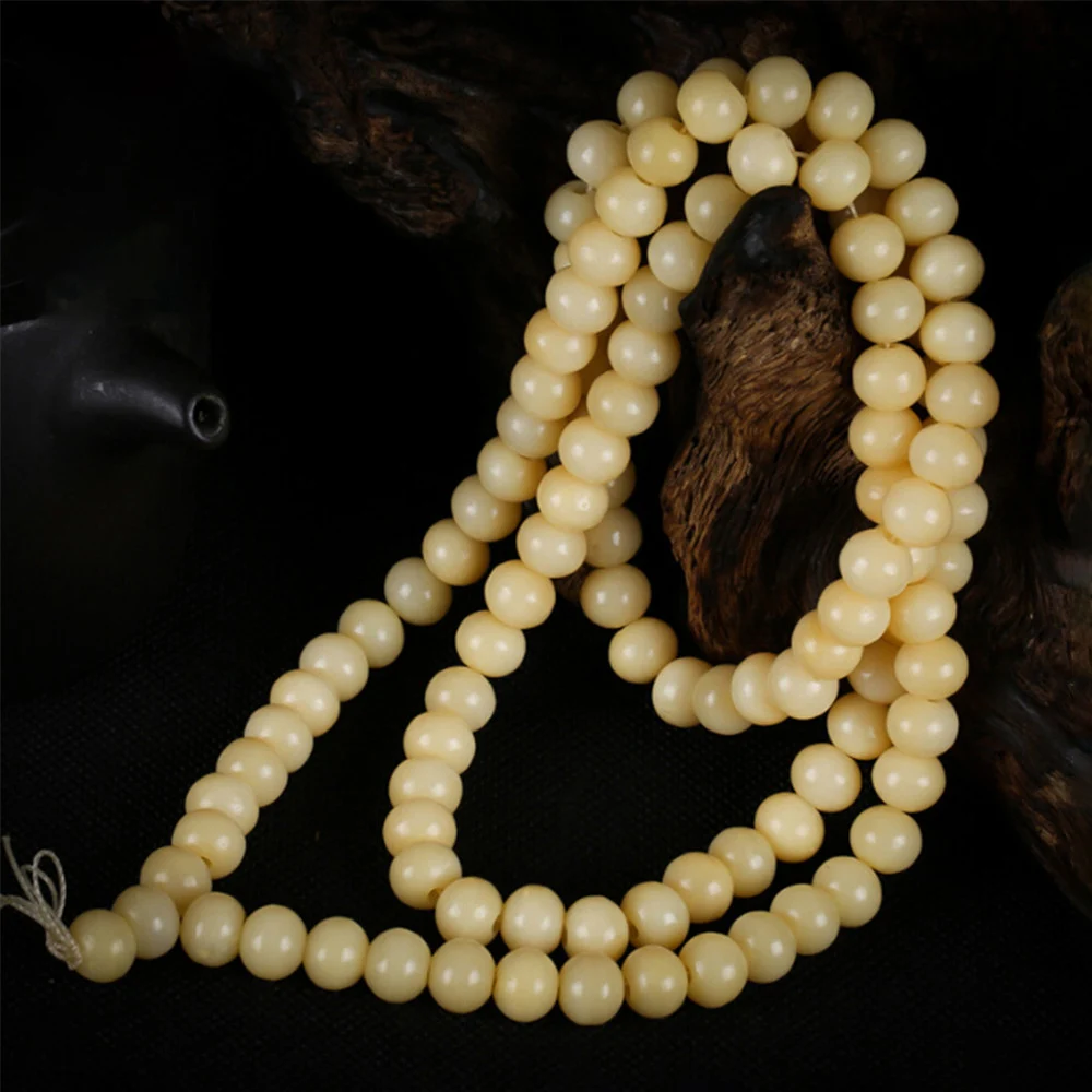 Natural Oil-smooth Camel Bone Beads Bracelet Buddhist 108 Prayer Mala for Women or Men DIY Jewelry Accessories Bone Carved Craft
Natural Oil-smooth Camel Bone Beads Bracelet Buddhist 108 Prayer Mala for Women or Men DIY Jewelry Accessories Bone Carved Craft