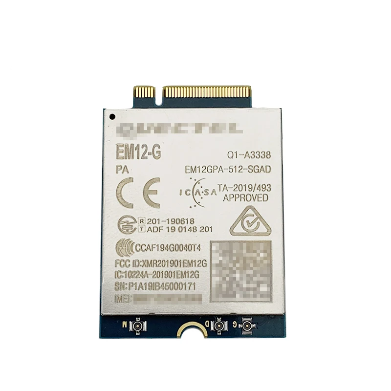 Quectel EM12-G EM12GPA-512-SGAD EM12 Кот-12 LTE-A Pro модуль 600 Мбит/с и 150 Мбит/с по восходящей линии пикового значения скорости передачи данных
Quectel EM12-G EM12GPA-512-SGAD EM12 Кот-12 LTE-A Pro модуль 600 Мбит/с и 150 Мбит/с по восходящей линии пикового значения скорости передачи данных