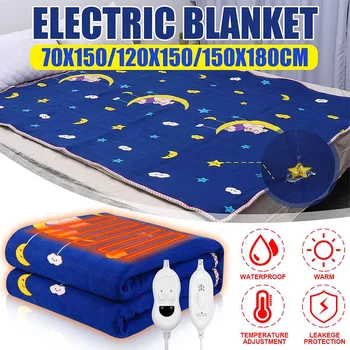 180x150cm 220V 180W Winter Electric Blanket Heater Single Body Warmer Heated Blanket Electric Heating Blanket Warm Pad US Plug
180x150cm 220V 180W Winter Electric Blanket Heater Single Body Warmer Heated Blanket Electric Heating Blanket Warm Pad US Plug