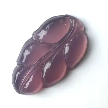 Explosion style emperor purple chalcedony gold branch jade leaf pendant agate moisturizing ice pendant female pendant gift
Explosion style emperor purple chalcedony gold branch jade leaf pendant agate moisturizing ice pendant female pendant gift