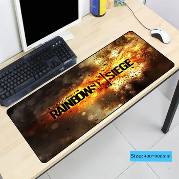 Rainbow Six Siege Large Laptop Computer PC Large Lock Edge Mousepad Gaming Mouse Mice Pad Mat For CSGO DOTA LOL Gamer