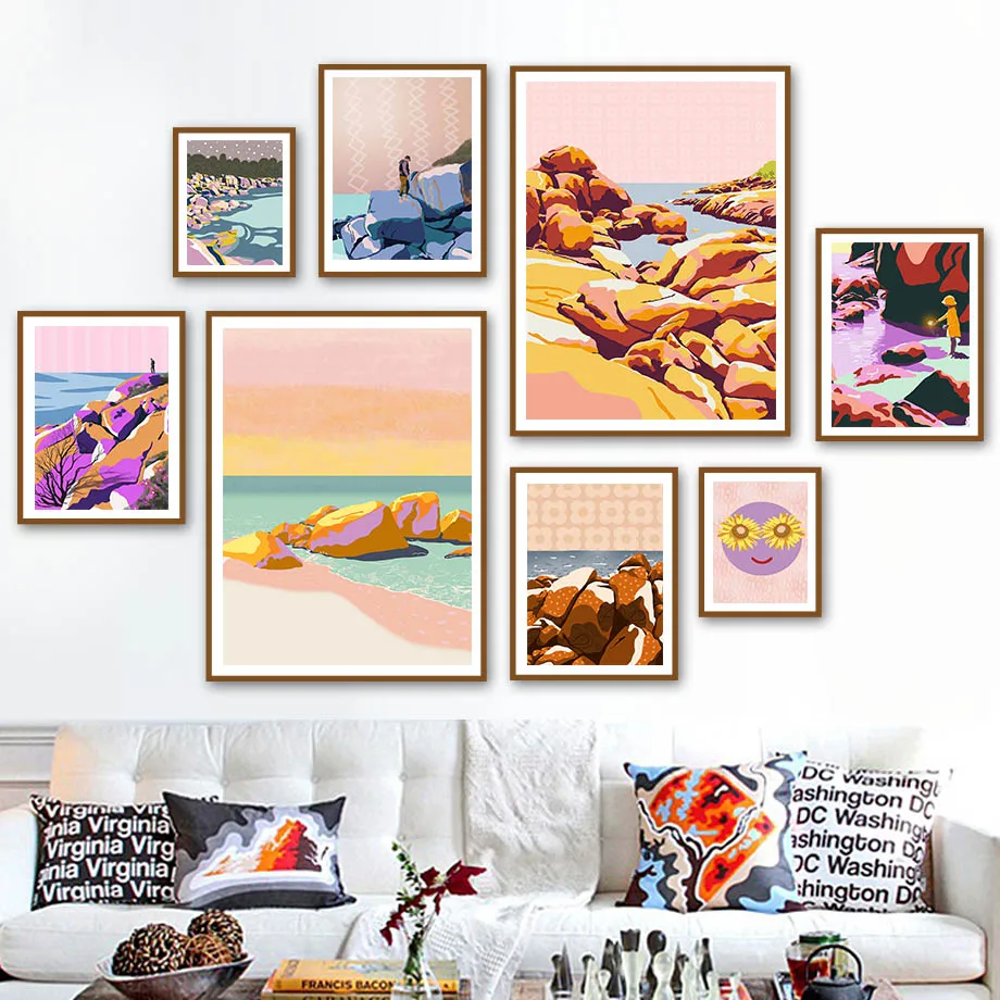 Abstract Mountain Tree Stone Sun Sea Beach Wall Art Canvas Painting Nordic Posters And Print Wall Pictures For Living Room Decor
Abstract Mountain Tree Stone Sun Sea Beach Wall Art Canvas Painting Nordic Posters And Print Wall Pictures For Living Room Decor
