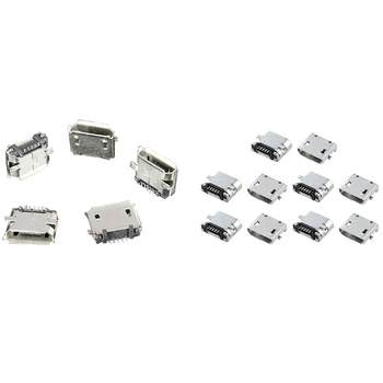10Pcs Type B Micro-Usb Female Jack Port Socket & 50Pcs Micro-Usb Type B Female 5Pin Smt Socket Jack Port Pcb Board
10Pcs Type B Micro-Usb Female Jack Port Socket & 50Pcs Micro-Usb Type B Female 5Pin Smt Socket Jack Port Pcb Board