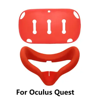 Front Protective Shell Sweatproof Skin Cap Silicone VR Face Pad for Oculus Quest R91A
Front Protective Shell Sweatproof Skin Cap Silicone VR Face Pad for Oculus Quest R91A