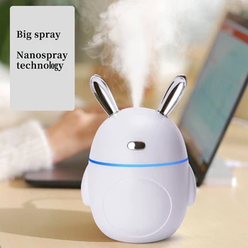 320ML Mini Air Humidifier USB Aroma Essential Oil Diffuser 7 Colorful Night Light Car Office Air Purifier Mist Maker
320ML Mini Air Humidifier USB Aroma Essential Oil Diffuser 7 Colorful Night Light Car Office Air Purifier Mist Maker