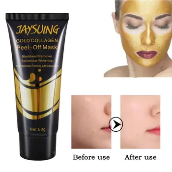 Gold Collagen Peel-Off Mask Deep Clean Exfoliator Gel Scrub Smooth Moisturizing Skin Care Whitening Anti Aging Repair Maquiagem
Gold Collagen Peel-Off Mask Deep Clean Exfoliator Gel Scrub Smooth Moisturizing Skin Care Whitening Anti Aging Repair Maquiagem