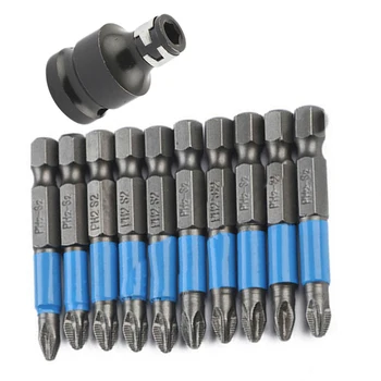 10pcs Pneumatic Screwdriver Bits Steel 1/4 Hexagonal Shank Adapter Repair Tools
10pcs Pneumatic Screwdriver Bits Steel 1/4 Hexagonal Shank Adapter Repair Tools