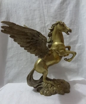 voge gem S3623 9" Chinese Brass Myth Animals Sculpture Bronze Year Zodiac Fly Up Horse Statue D0317
voge gem S3623 9" Chinese Brass Myth Animals Sculpture Bronze Year Zodiac Fly Up Horse Statue D0317