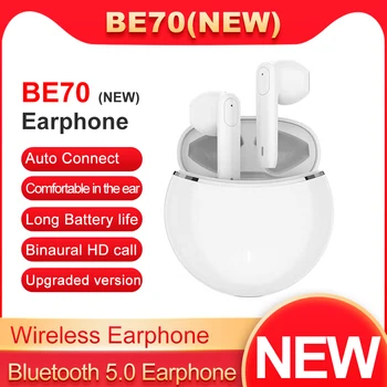 BE70 TWS HD Sound Bluetooth Earphone Wireless Qualcomm 3020 3D True Stereo Earbuds Bluetooth 5.0 Earphones For iphone Huawei IOS
BE70 TWS HD Sound Bluetooth Earphone Wireless Qualcomm 3020 3D True Stereo Earbuds Bluetooth 5.0 Earphones For iphone Huawei IOS