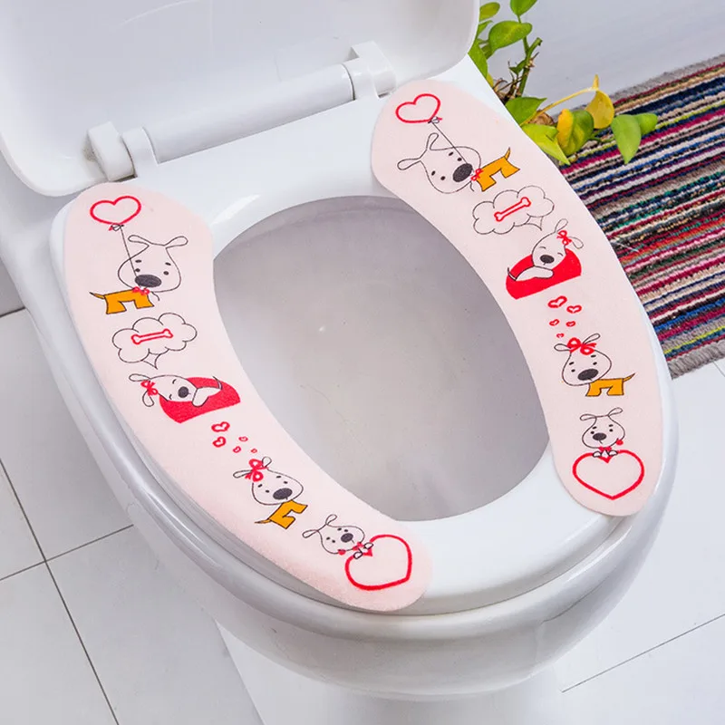 1Pair Toilet Seat Cover Warm Soft Toilet Seat Pad Washable Healthy Sticky Toilet Mat Cushion Seat Cover Pad Bathroom Accessories
1Pair Toilet Seat Cover Warm Soft Toilet Seat Pad Washable Healthy Sticky Toilet Mat Cushion Seat Cover Pad Bathroom Accessories