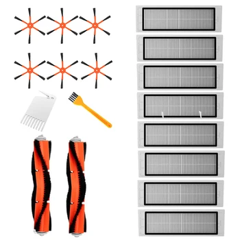 2 Main Brush + 6 Side Brush + 8 HEPA Filter Suitable for Xiaomi Vacuum 2 Roborock S50 for Xiaomi Roborock Mi Robot Parts Filters
2 Main Brush + 6 Side Brush + 8 HEPA Filter Suitable for Xiaomi Vacuum 2 Roborock S50 for Xiaomi Roborock Mi Robot Parts Filters