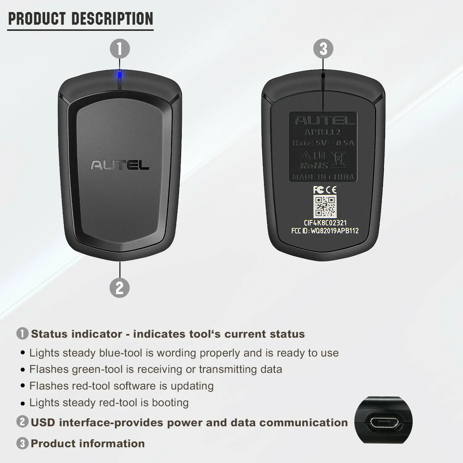 2020 Autel IM608 OBD2 Diagnostic Tool IMMO Key Programmer ECU Coding APB112+G-BOX2