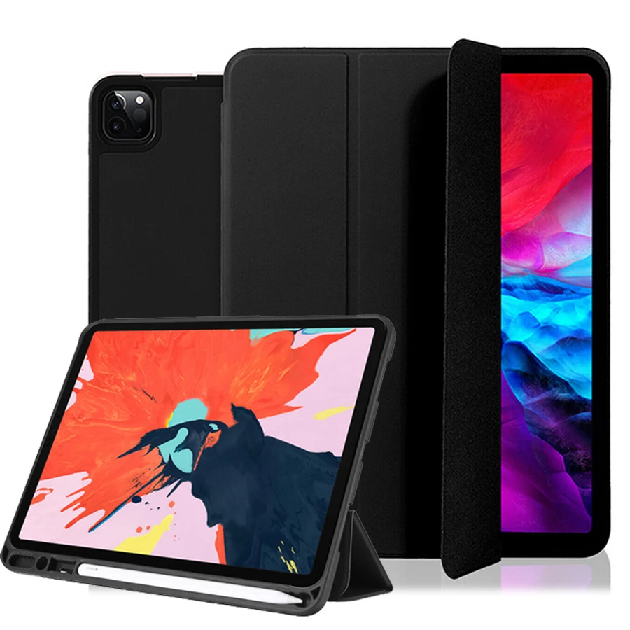 For iPad Pro 12.9 2020 Case with Pencil Holder Smart Cover Sleep Wake Flip Stand Cover for iPad Pro 12.9 inch 2020 2018 Case
For iPad Pro 12.9 2020 Case with Pencil Holder Smart Cover Sleep Wake Flip Stand Cover for iPad Pro 12.9 inch 2020 2018 Case