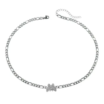 2pcs High Quality Butterfly super-sparkle with titanium steel alloy and Rhinestone necklace
2pcs High Quality Butterfly super-sparkle with titanium steel alloy and Rhinestone necklace