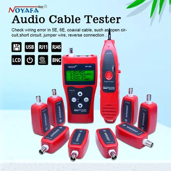 Network cable tester Cable tracker RJ45 cable tester NF-388 English version Audio Cable Tester Red color NF_388
Network cable tester Cable tracker RJ45 cable tester NF-388 English version Audio Cable Tester Red color NF_388