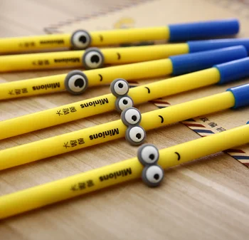 Gel Pen Wholesale One- Double Eye Yellow Little Man Pen Students Learn Stationery Black Neutral Pen Writing Supplies GP644
Gel Pen Wholesale One- Double Eye Yellow Little Man Pen Students Learn Stationery Black Neutral Pen Writing Supplies GP644