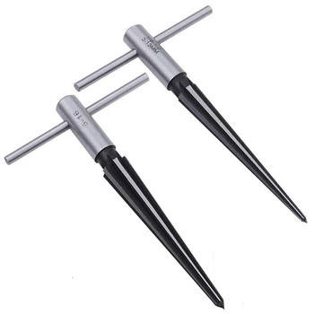 SEWS-3-13mm and 5mm - 16mm Bridge Pin Hole Hand Held Reamer T Handle Tapered 6 Fluted Chamfer Reaming Woodworker Cutting Tool
SEWS-3-13mm and 5mm - 16mm Bridge Pin Hole Hand Held Reamer T Handle Tapered 6 Fluted Chamfer Reaming Woodworker Cutting Tool