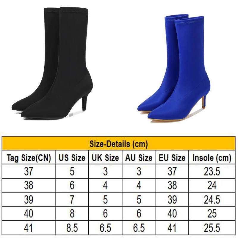 kitten heel sock boots uk